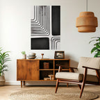 DARKSIDE OF THE LINE Selbstklebendes Poster - Hochformat