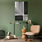 DARKSIDE OF THE LINE Selbstklebendes Poster - Hochformat