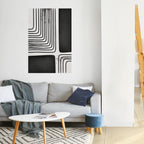 DARKSIDE OF THE LINE Selbstklebendes Poster - Hochformat