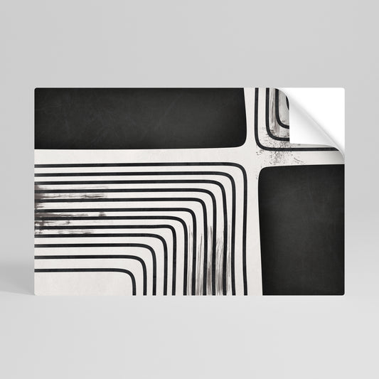 DARKSIDE OF THE LINE Selbstklebendes Horizontal-Poster