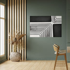 DARKSIDE OF THE LINE Selbstklebendes Horizontal-Poster