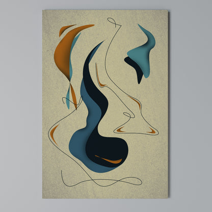 DREAMY DAZE Vertical Canvas Print