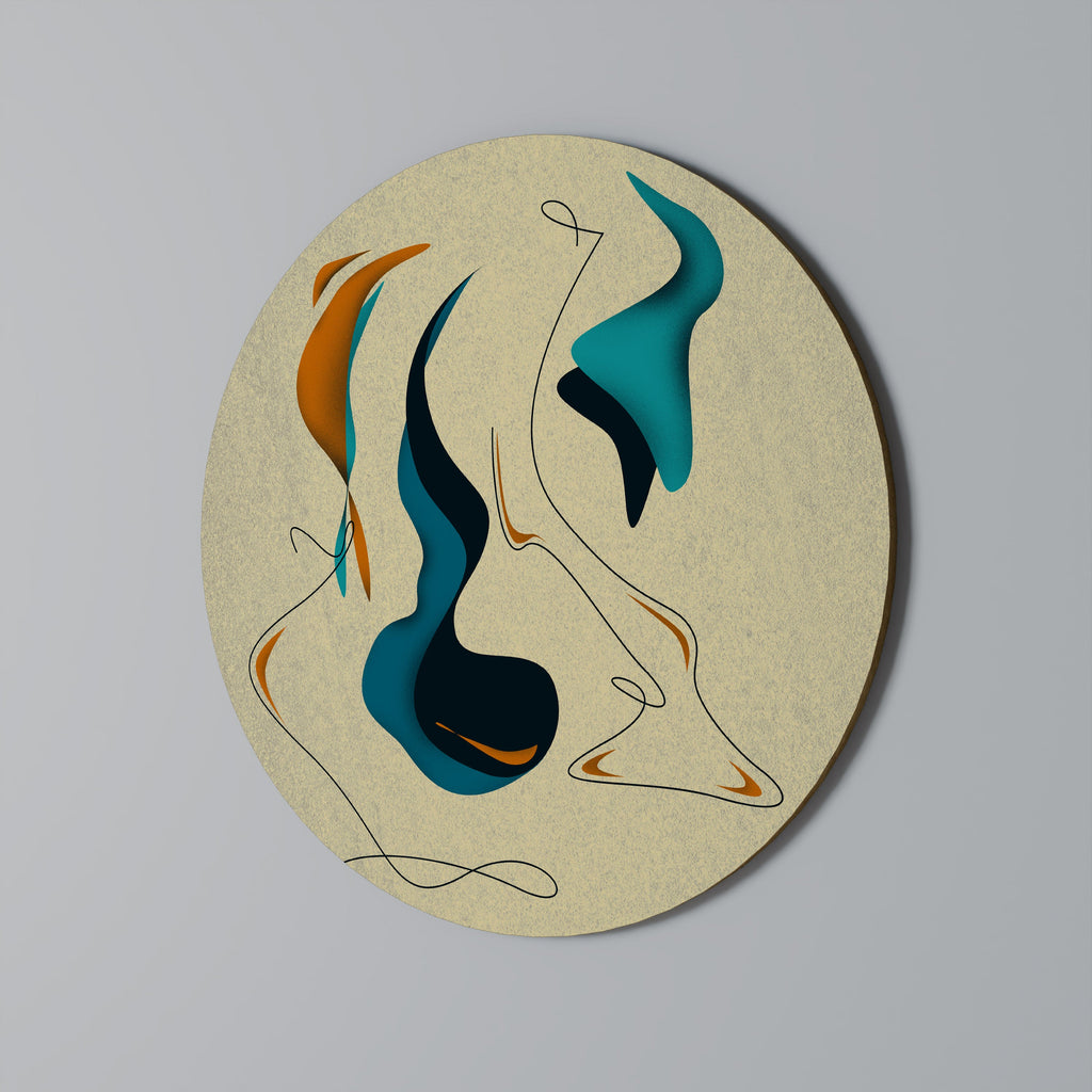 DREAMY DAZE Runde Wanddekoration Ø 69 cm