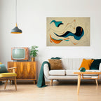 DREAMY DAZE Selbstklebendes Horizontal-Poster