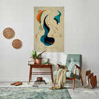 DREAMY DAZE Selbstklebendes Poster - Hochformat