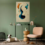 DREAMY DAZE Selbstklebendes Poster - Hochformat