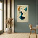 DREAMY DAZE Selbstklebendes Poster - Hochformat