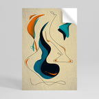 DREAMY DAZE Selbstklebendes Poster - Hochformat