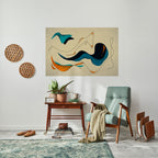 DREAMY DAZE Selbstklebendes Horizontal-Poster