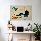 DREAMY DAZE Selbstklebendes Horizontal-Poster