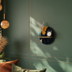 SILHOUETTE SONATA Ovales Kunstregal in Eiche-Optik