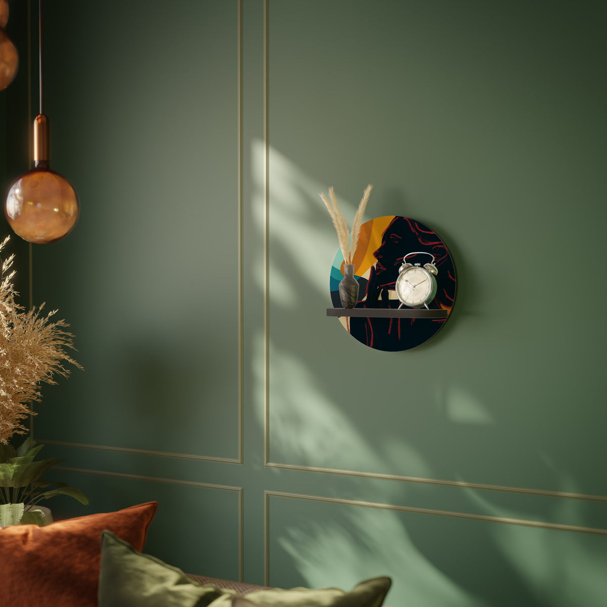 SILHOUETTE SONATA Dekoratives Wandregal