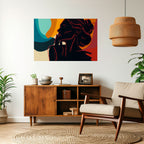 SILHOUETTE SONATA Selbstklebendes Horizontal-Poster