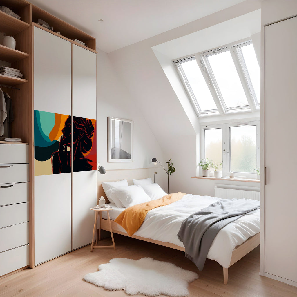 SILHOUETTE SONATA Peel and Stick Horizontal Poster