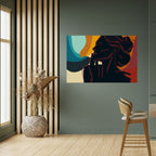 SILHOUETTE SONATA Selbstklebendes Horizontal-Poster