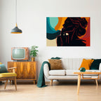 SILHOUETTE SONATA Selbstklebendes Horizontal-Poster