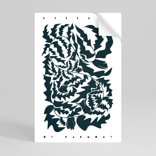 ETHEREAL ORNAMENT Selbstklebendes Poster - Hochformat