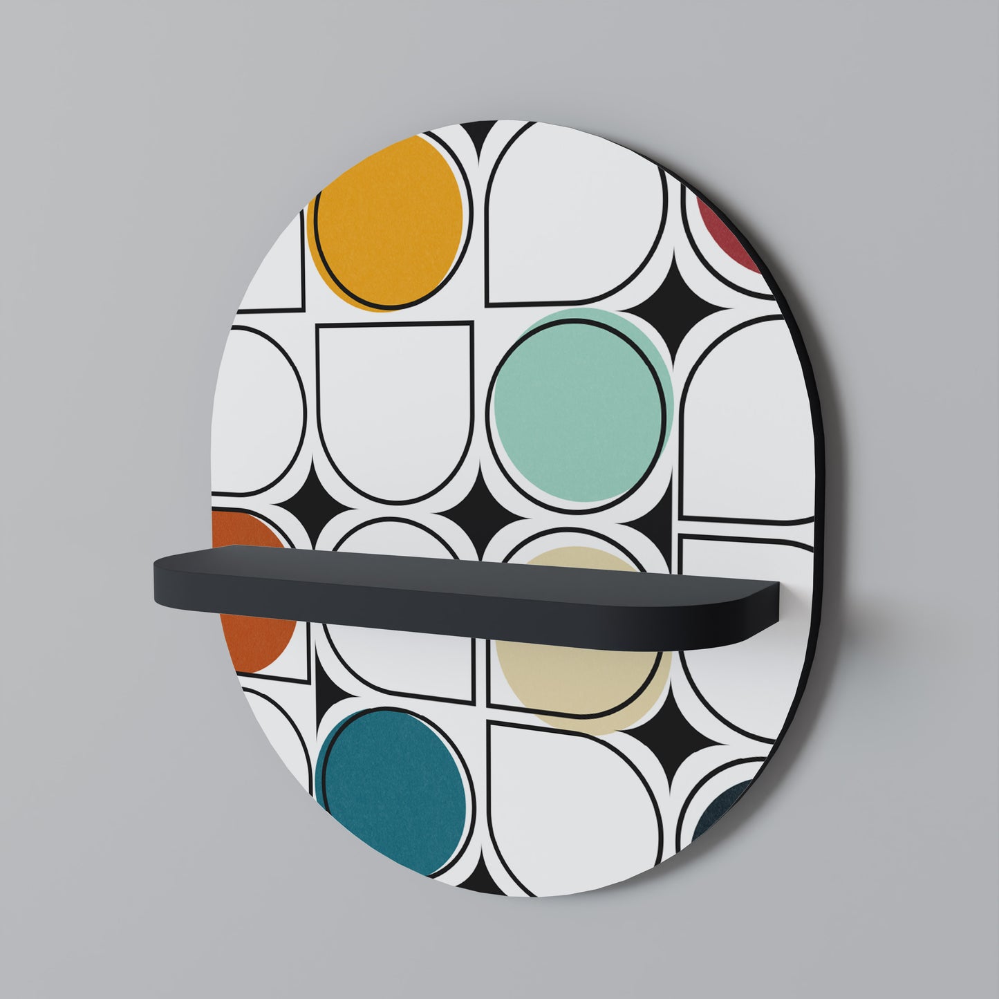 HUE HARMONY Dekoratives Wandregal