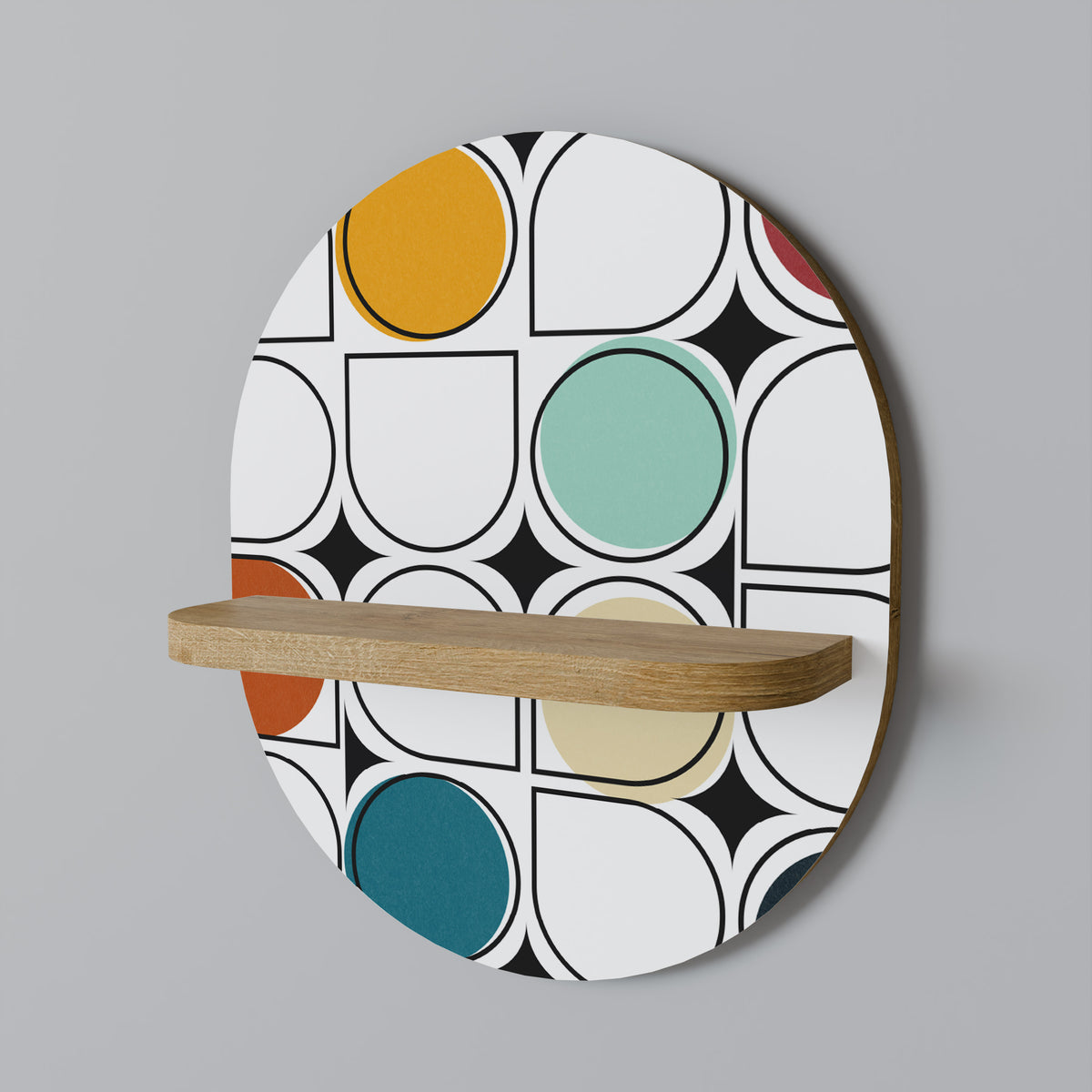 HUE HARMONY Dekoratives Wandregal