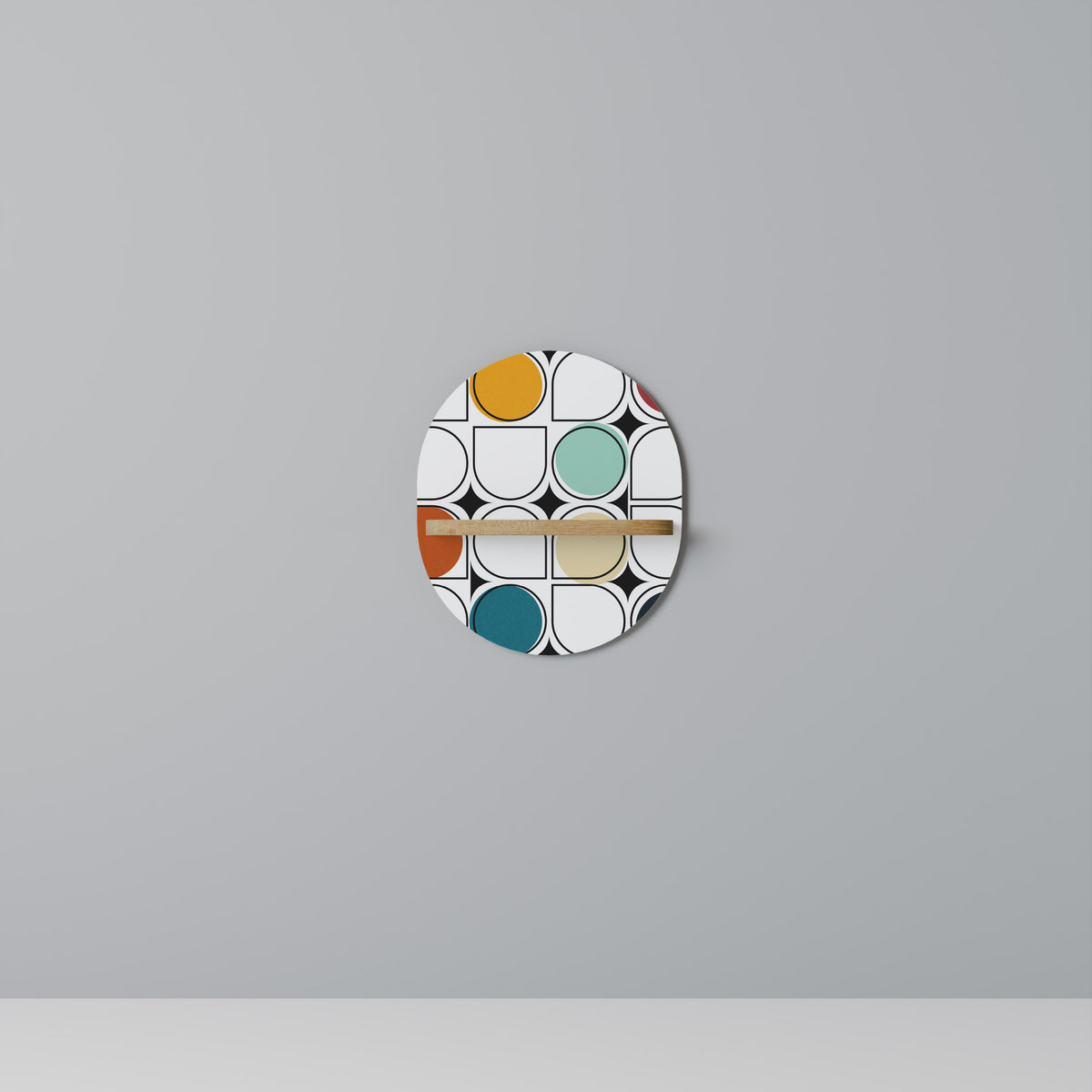 HUE HARMONY Dekoratives Wandregal