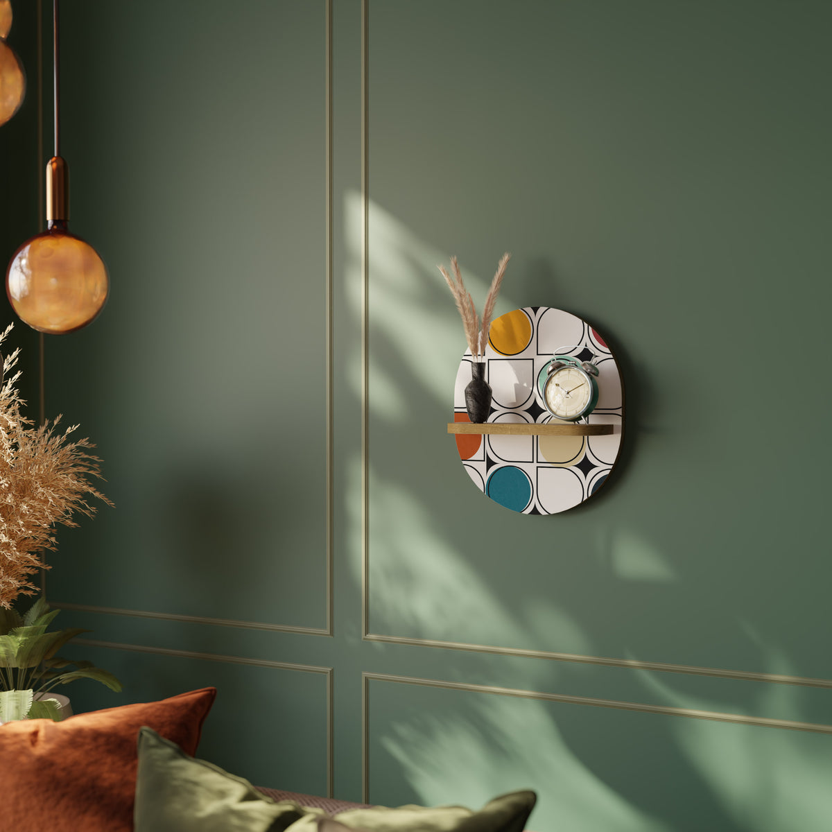 HUE HARMONY Dekoratives Wandregal