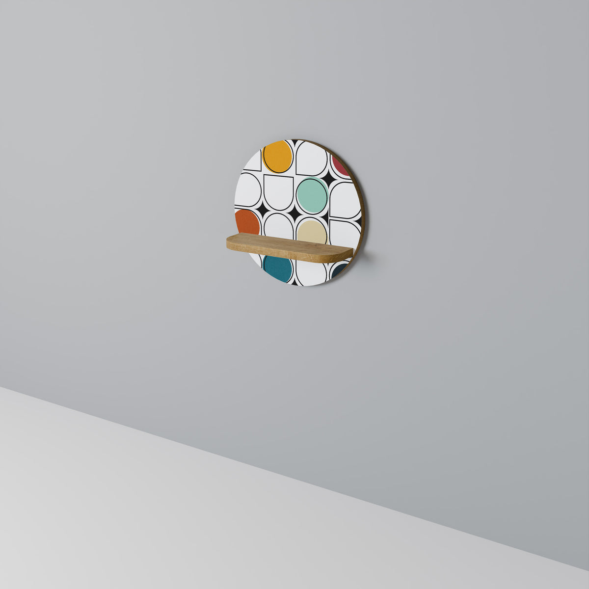 HUE HARMONY Dekoratives Wandregal