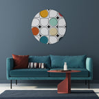 HUE HARMONY Round Wall Art
