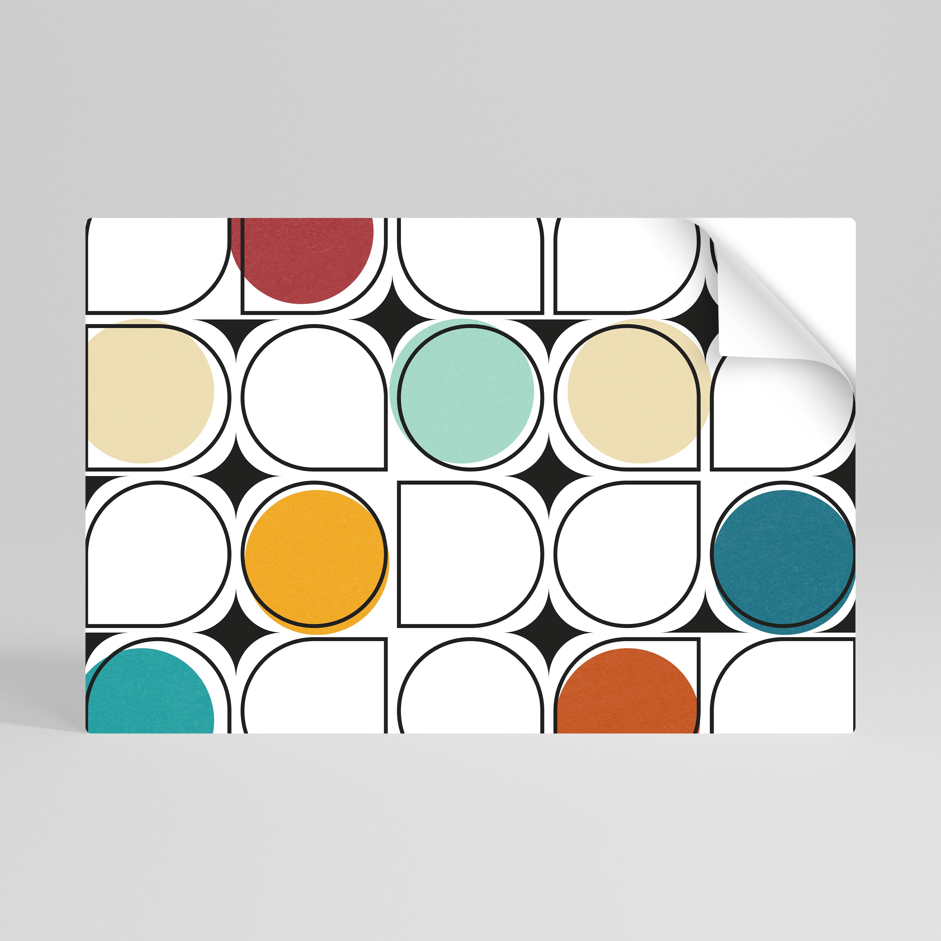 HUE HARMONY Selbstklebendes Horizontal-Poster