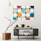 HUE HARMONY Selbstklebendes Horizontal-Poster