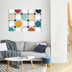 HUE HARMONY Selbstklebendes Horizontal-Poster