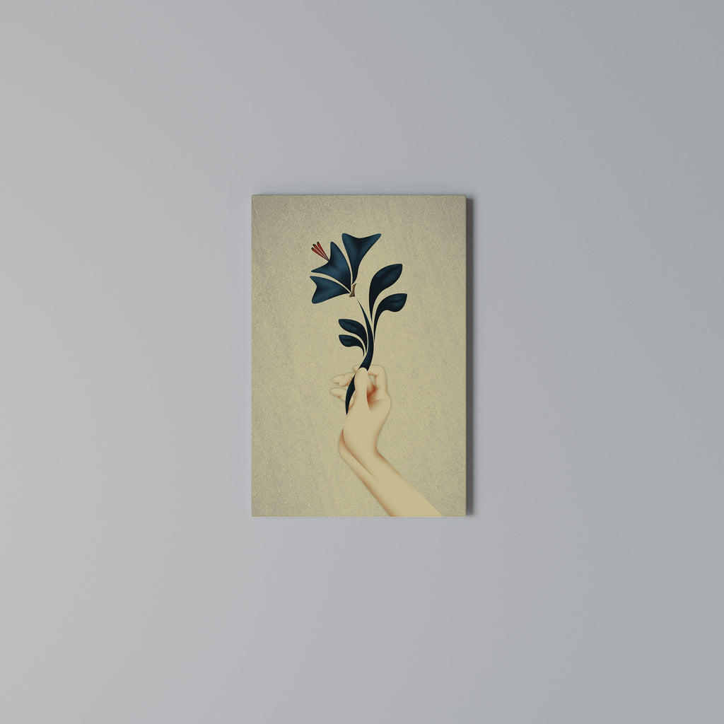 TAKE IT OR LEAF IT Vertical Canvas Print