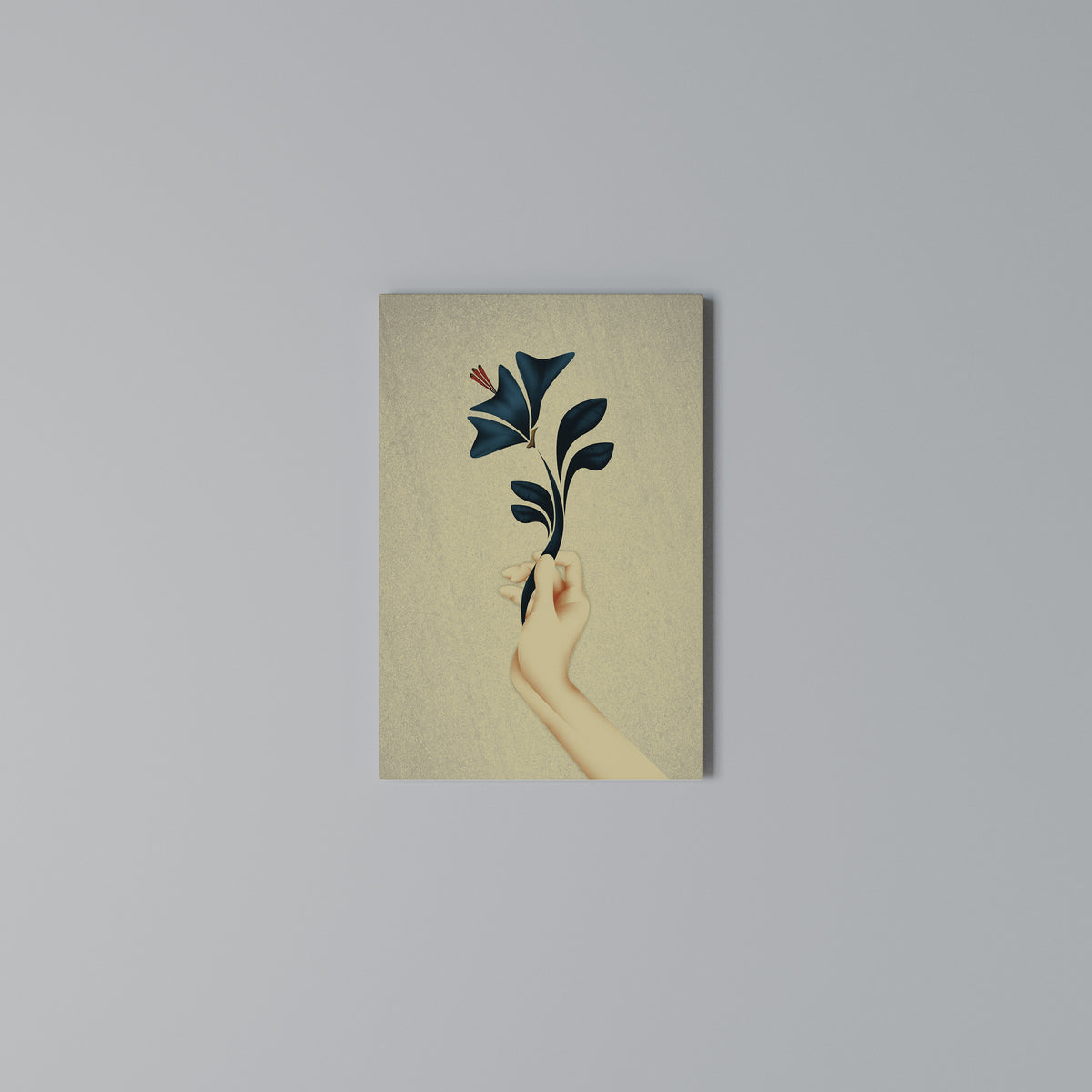 TAKE IT OR LEAF IT Vertical Canvas Print