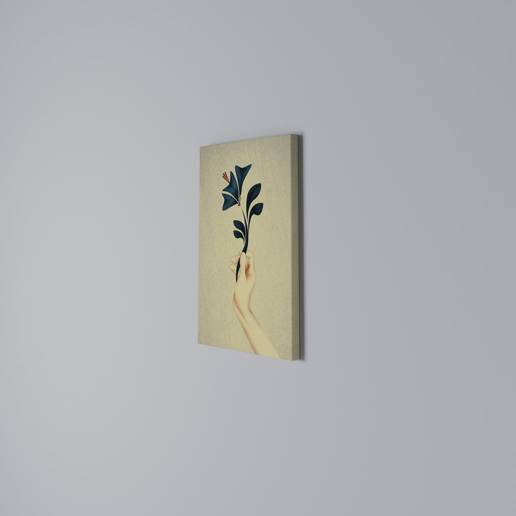 TAKE IT OR LEAF IT Vertical Canvas Print