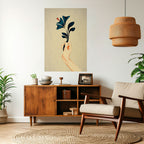 TAKE IT OR LEAF IT Peel and Stick Vertical Poster