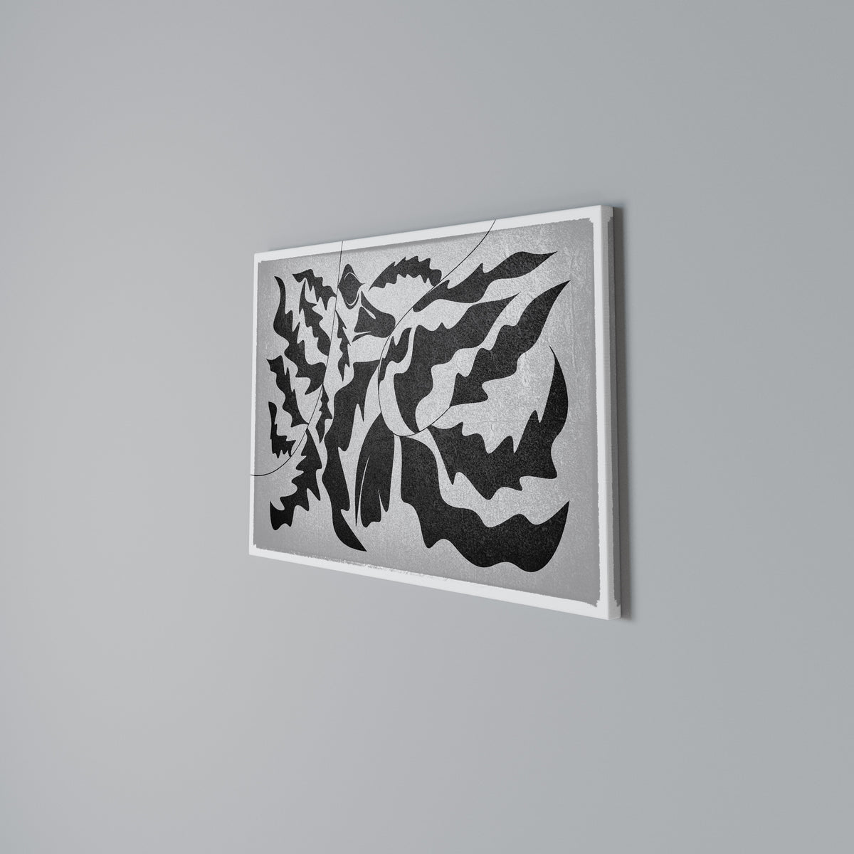 SHARP SHADOWS Horizontal Canvas Print