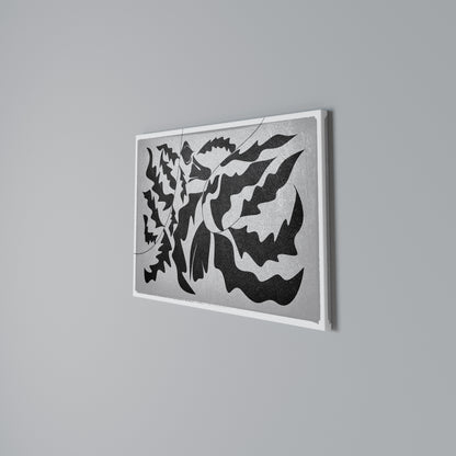 SHARP SHADOWS Horizontal Canvas Print