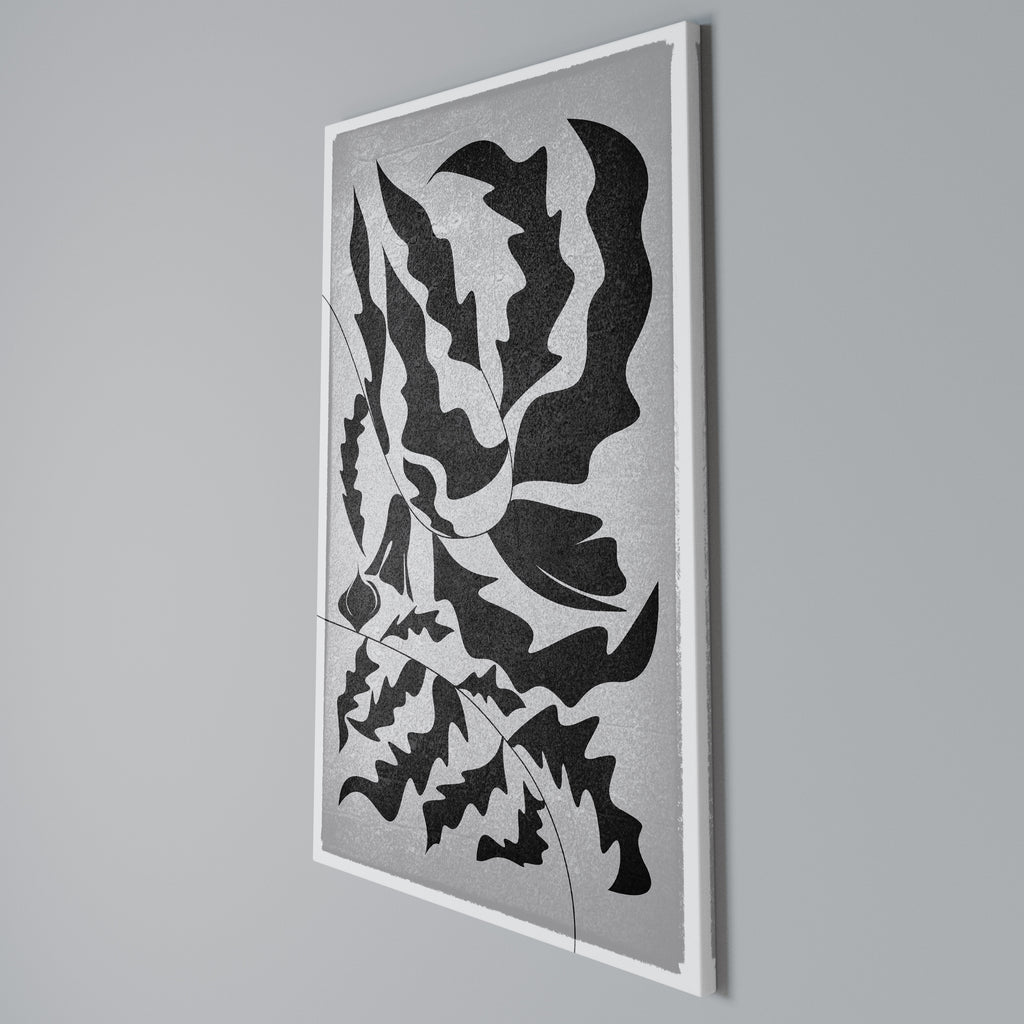 SHARP SHADOWS Vertical Canvas Print
