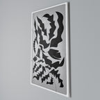 SHARP SHADOWS Vertical Canvas Print