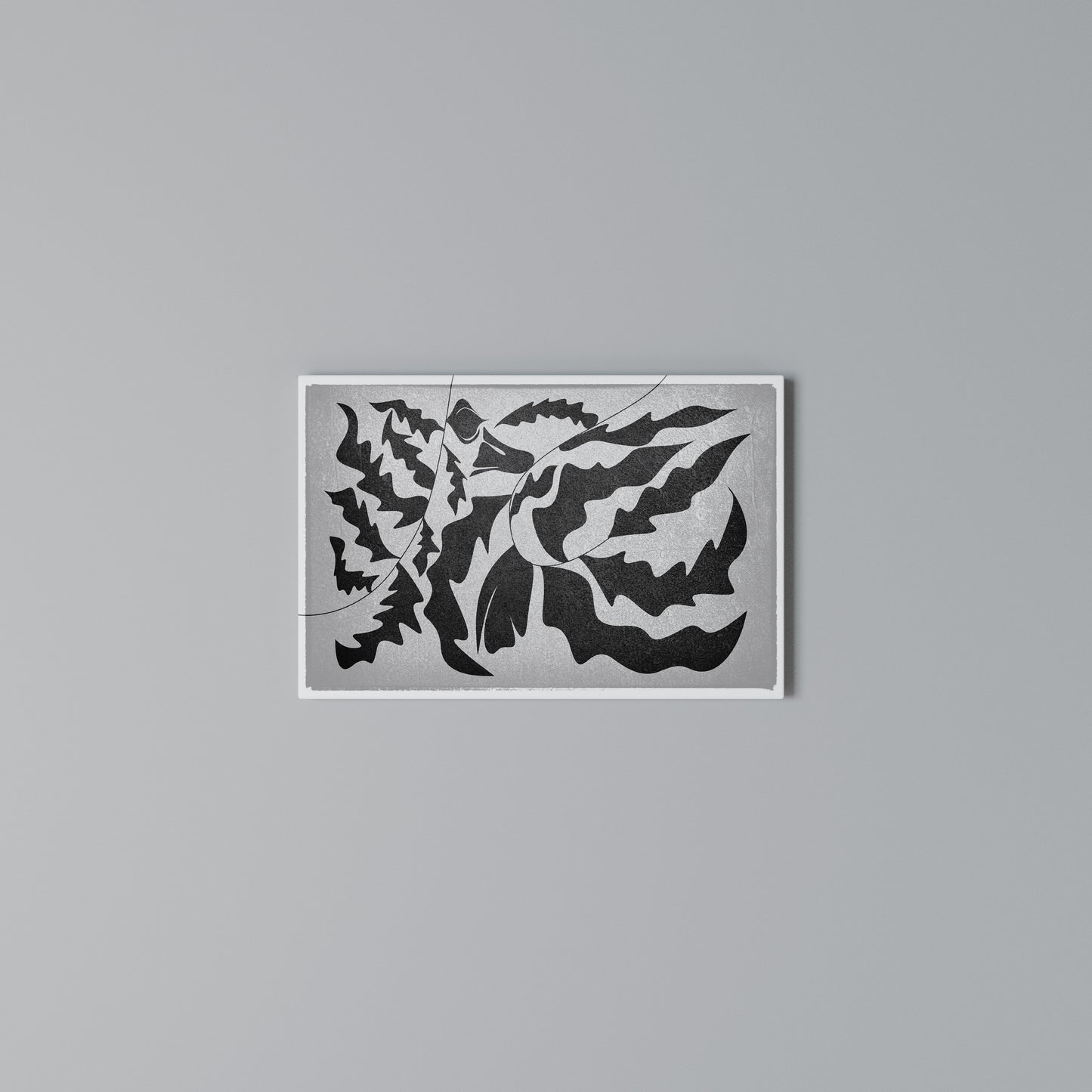 SHARP SHADOWS Horizontal Canvas Print