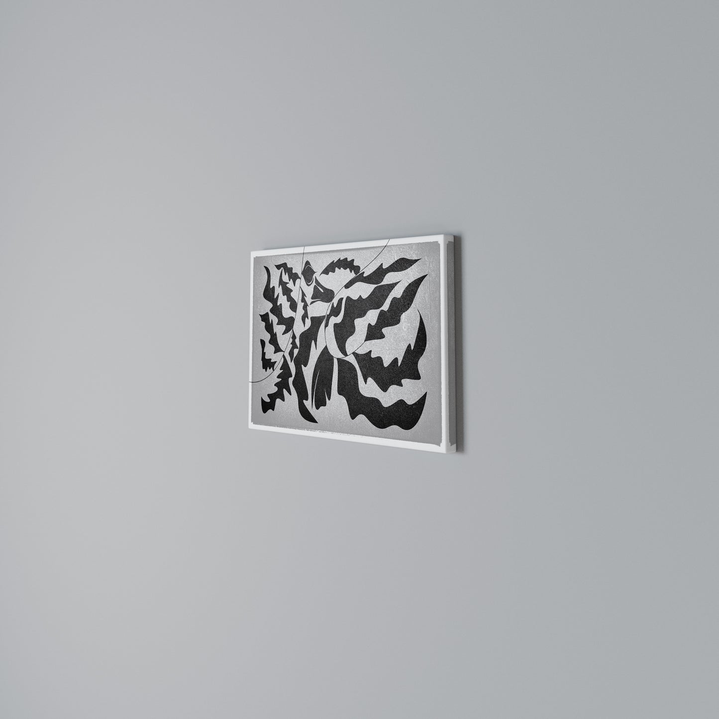 SHARP SHADOWS Horizontal Canvas Print