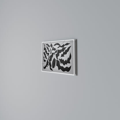 SHARP SHADOWS Horizontal Canvas Print