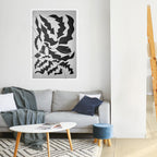 SHARP SHADOWS Selbstklebendes Poster - Hochformat