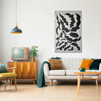 SHARP SHADOWS Selbstklebendes Poster - Hochformat