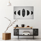 OBSIDIAN ODYSSEY Selbstklebendes Horizontal-Poster