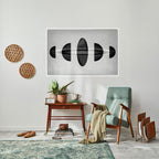 OBSIDIAN ODYSSEY Selbstklebendes Horizontal-Poster