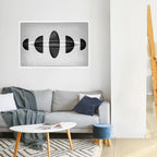 OBSIDIAN ODYSSEY Selbstklebendes Horizontal-Poster