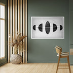 OBSIDIAN ODYSSEY Selbstklebendes Horizontal-Poster