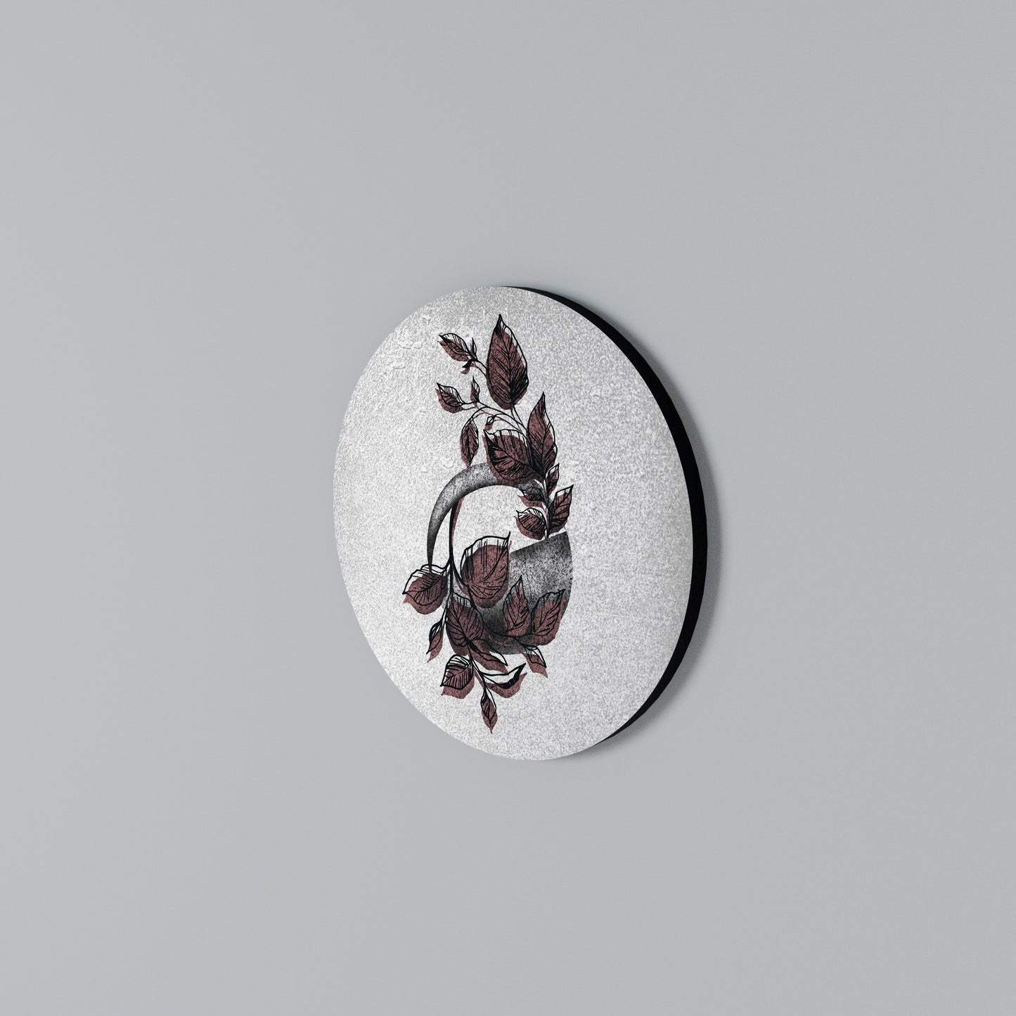 GRAPHIC WONDER Round Wall Art