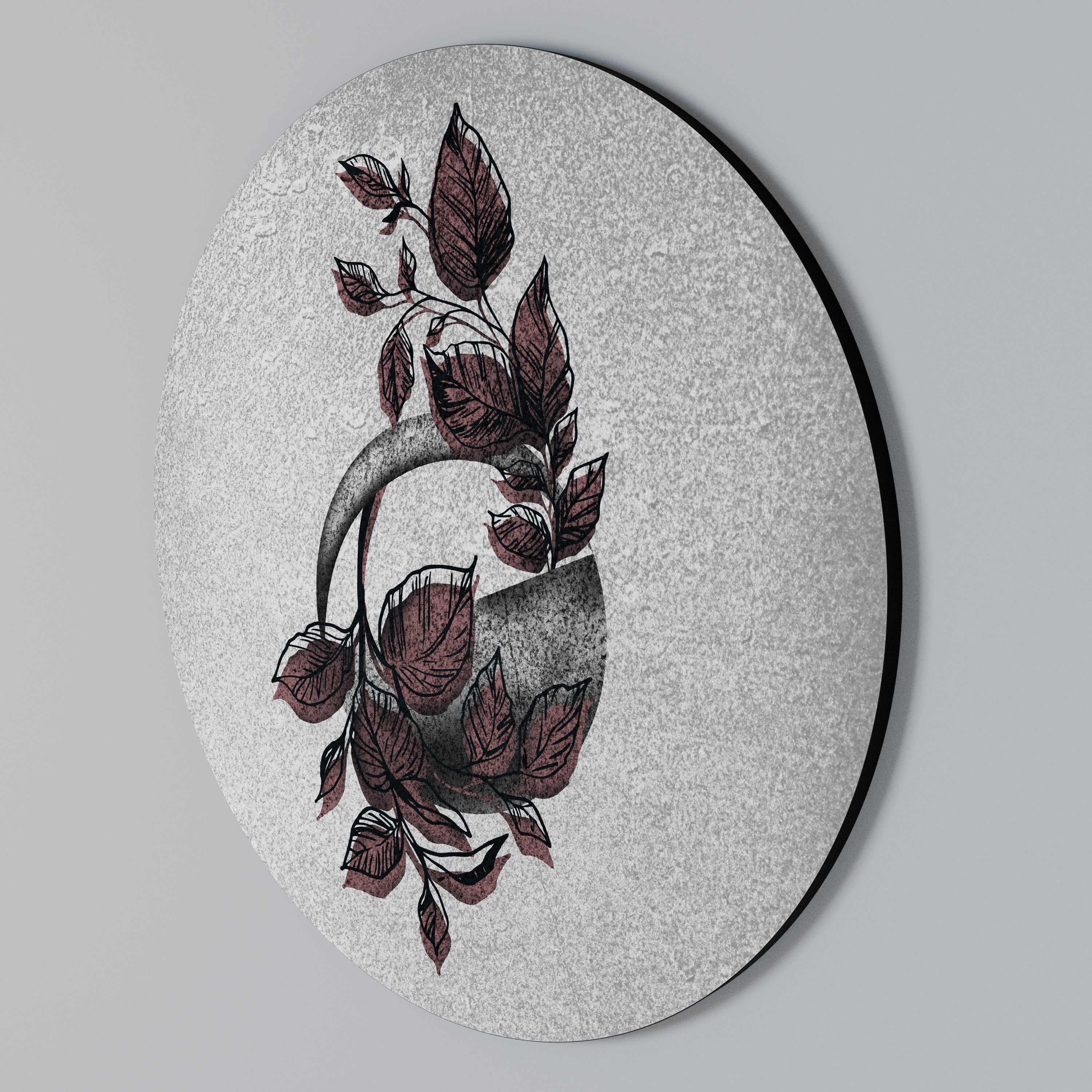 GRAPHIC WONDER Round Wall Art