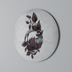 GRAPHIC WONDER Runde Wanddekoration Ø 69 cm